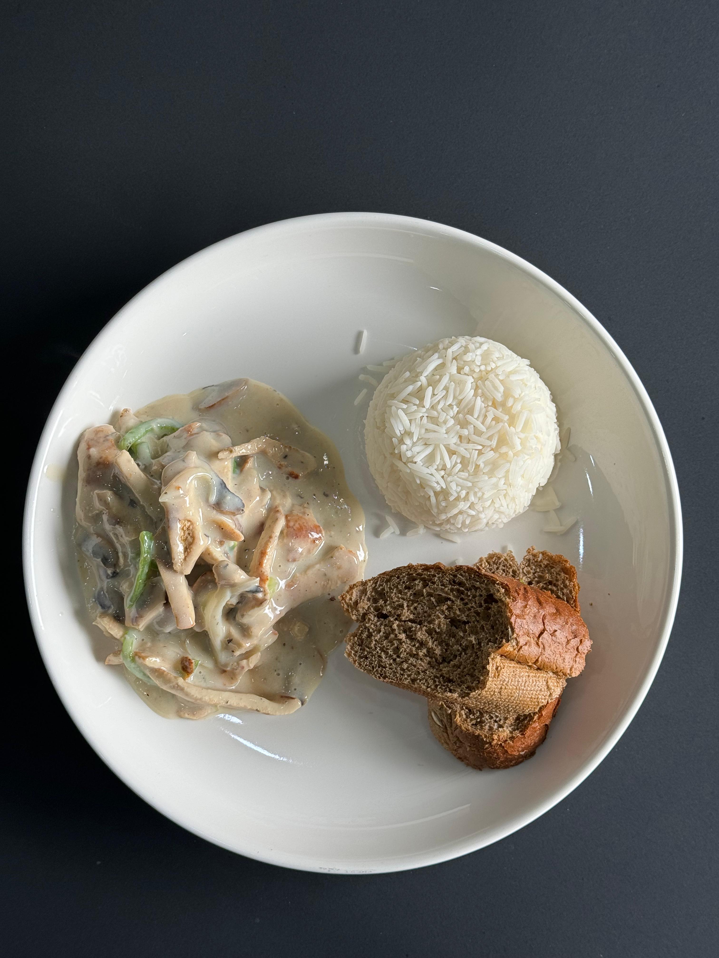 Stoganoff with Rice